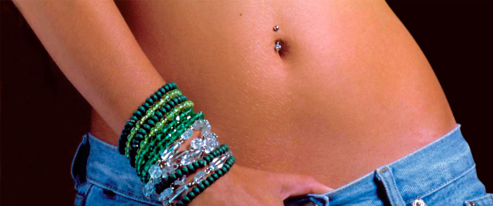 Piercing do pupíku